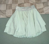 Lululemon Court Rival High-Rise Skirt Long Mint Moment Green Skater Skirt Size 0 Photo 0