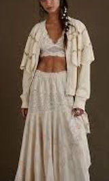 Free People Dolly Maxi Tiered Skirt Photo 0