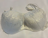 Victoria's Secret White Lace Full Coverage Bra Photo 0