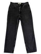 Abercrombie Fitch The Ankle Straight Ultra‎ High Rise Black Jeans Women 28 6R Photo 0