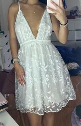 Floral dress White Photo 0