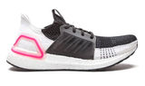 Adidas Ultraboost 19 Running Shoes Athletic Active Knitted Pink Black White 11 Photo 0