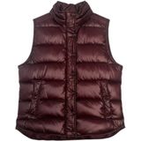 J.Crew Shiny Down Puffer Vest Burgundy Maroon EUC SIZE S Photo 0
