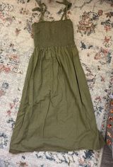 GAP cropped green dress Photo 0