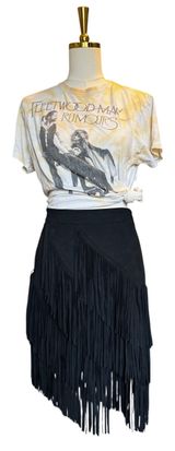 Fleetwood Mac Rumours Tie-Dye Graphic Band Tee Size M Stevie Nicks Festival Rock Photo 0