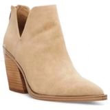 Steve Madden Camryn Suede Poined‎ Toe Bootie in Taupe Size 8.5 Photo 0