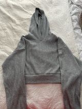 Muse Alo Yoga Hoodie Ribbed Crop Photo 0