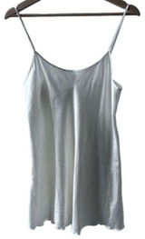 Vintage Engel White Satin Slip Dress Medium Retro Boudoir Pinup glam feminine Photo 0