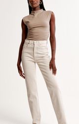 Abercrombie & Fitch Women's - Ultra High Rise 90s Straight Jeans Photo 0