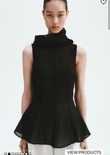 Black Sheer Top Photo 0