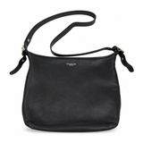 Coach Medium Shoulder Bag Legacy Penny Hobo 19889 Silver Hardware Black Leather Photo 0