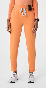 FIGS Shaka Orange Alva High Waisted Tapered Scrub Pant Photo 0