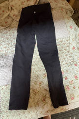 graphite gray lululemon wunder train cropped size 4 Photo 0