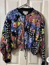 Vintage floral crop jacket Photo 0