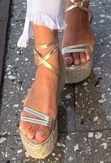 Boutique Platform Espadrille Sandals Photo 0