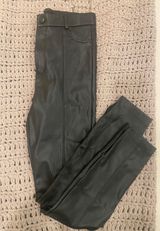High Waisted Faux Leather Pants Photo 0