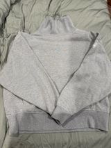 Alo Mock Neck Yoga Grey Sweater M Photo 0