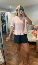 ZARA Short Sleeve Sweater Photo 0