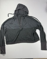 Rock Revival AS Revival Hoodie Womens‎ S Gray Pullover Crop Sweatshirt Hooded Long Sleeves Photo 0