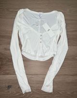 Urban Outfitters brand new button up long sleeve white xs Photo 0