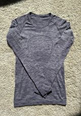 Lululemon Swiftly Tech Long Sleeve Purple Photo 0