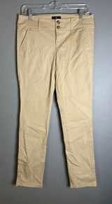 American Eagle Brown Kakhi Skinny Stretch Pants Size 4 NWOT Photo 0