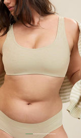 Aerie SMOOTHEZ Everyday Jacquard Scoop Bralette Photo 0