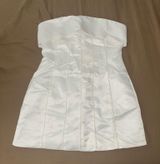 White Pearl Mini Dress Peppermayo Tube Photo 0
