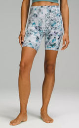 Lululemon Align HR Short 8" – Kaleidoscope Floral – Size 6 Photo 0