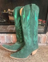 Knee-High Green Dingo Boots Photo 0