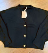 Quince Baby Alpaca-Wool Cropped Cardigan Size XL NWT - C30-127 Photo 0