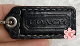 1.5” COACH Fob Bag Charm Hang tag Hangtag Photo 0