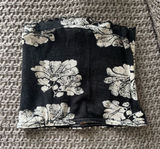 Free People Black and Cream Floral Tube Top Photo 0