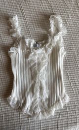 West Of Melrose Top Tilly's Corset Shrug Sleeves Photo 0