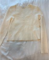 Abercrombie White Long Sleeve Top Photo 0