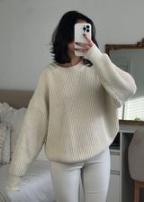 White Sweater Photo 0