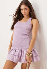 ASOS Mini Purple Dress Photo 0