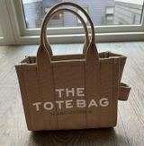 Beige Marc Jacob’s The Canvas Crossbody Tote Bag Photo 0