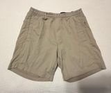 Birddogs Men's Athletic Elastic-Waist Tan Shorts Photo 0