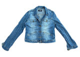 Polo Jeans Co Ralph Lauren Denim Jacket Womens L Blue Vintage y2k Trucker Flap Photo 0