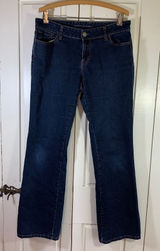 Banana Republic Women's Dark Wash Denim Jeans Size 30‎ Bootcut Classic READ FLAW Photo 0