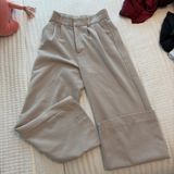 Abercrombie Dress Pants Wide-Leg Tailored Photo 0