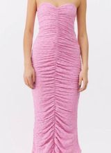 Urban Outfitters Urban Nadia Ruched Strapless Dress Photo 0