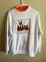 Vintage Halloween Crewneck White Size M Photo 0