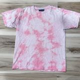 Urban Outfitters Urban Renewal Tie Dye Pink Short Sleeve Tee Women’s Large Photo 0