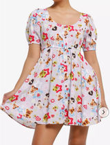 Sweet Society Cute Animals Babydoll Dress | Hot Topic| | Kawaii Animals Photo 0