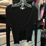 AE long sleeve lettuce trim tie shirt Photo 0