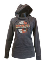 Women's Gray Surly Hoodie Small Photo 0