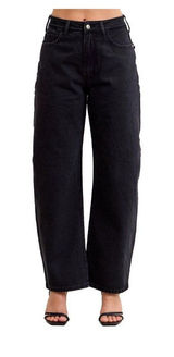 NWT Judy Blue Rigid Magic High Waist Marlow Black Size 3/26 Jean Trouser Photo 0