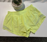 Bright Yellow Hotty Hot Lululemon Shorts 2.5” Photo 0